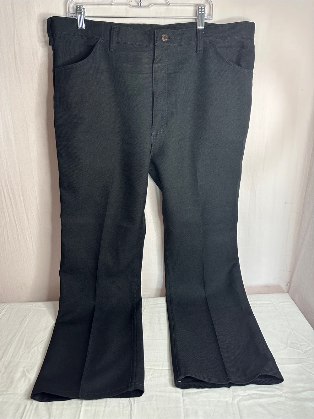 Wrangler Men's Black Bootcut Jeans